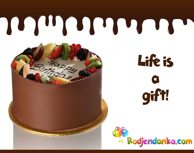 life is a gift torta